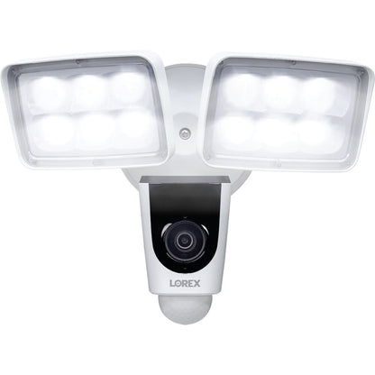 Lorex 1080p Outdoor WiFi Floodlight Camera Night Vision 32G microSD Card V261LCDE