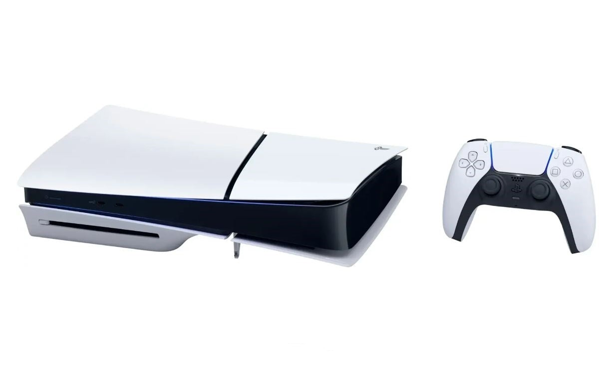 Sony PlayStation 5 Slim Console, 1TB SSD, White/Black 1000039671