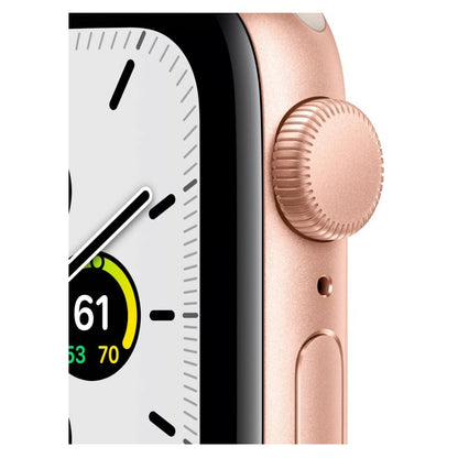 Apple Watch SE (1st Generation GPS) 40mm Gold Aluminum Case with Starlight Sport Band - Gold MKQ03LL/A