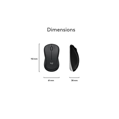 Logitech MK540 Full-size Advanced Wireless Membrane Keyboard/Mouse for PC Black