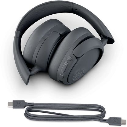 JLab JBuds Lux Wireless Noise-Canceling Over-Ear Headphones Graphite HBJLUXANCRGPH62
