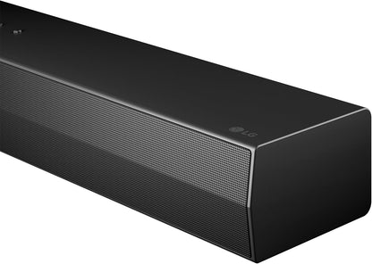 LG 2.0-Channel S20A Soundbar with Built-in Woofer, DTS Digital Surround, Bluetooth Connectivity Black