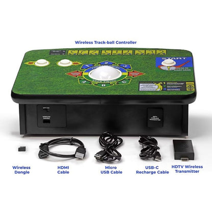 Golden Tee Golf Simulator Plug & Play Wireless Arcade Game System
