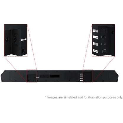 Samsung HW-Q600F/ZA 3.1.2-Channel Dolby Atmos Soundbar System