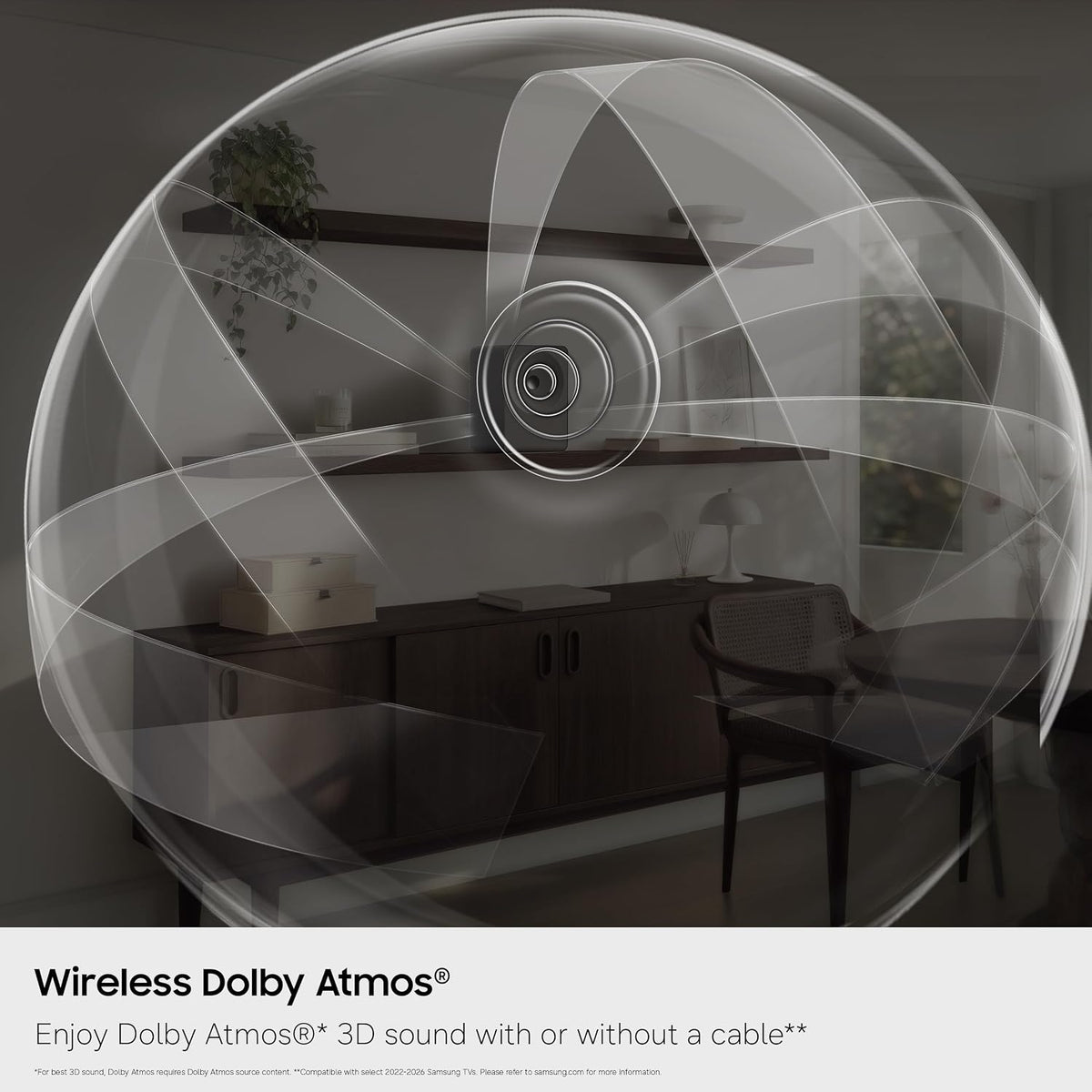 Samsung - Music Studio 7 Smart Speaker 3.1.1 ch, Wireless Dolby Atmos, Q-Symphony, Wi-Fi and Bluetooth (2026) HW-LS70H