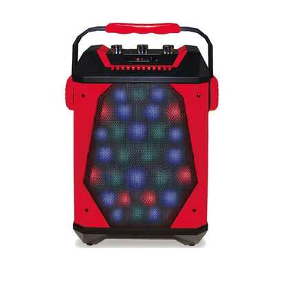 Technical Pro Rechargeable Bluetooth LED Panel Speaker with Wired Mic WASP460