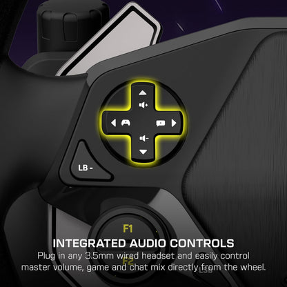 Turtle Beach Racer Wireless Racing Wheel System for Xbox Series X|S & Xbox One and Win PCs TBR-2102-05