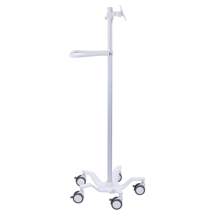 Ergotron StyleView Pole Cart, Up to 24-inch Monitor, Bright White 24-818-211