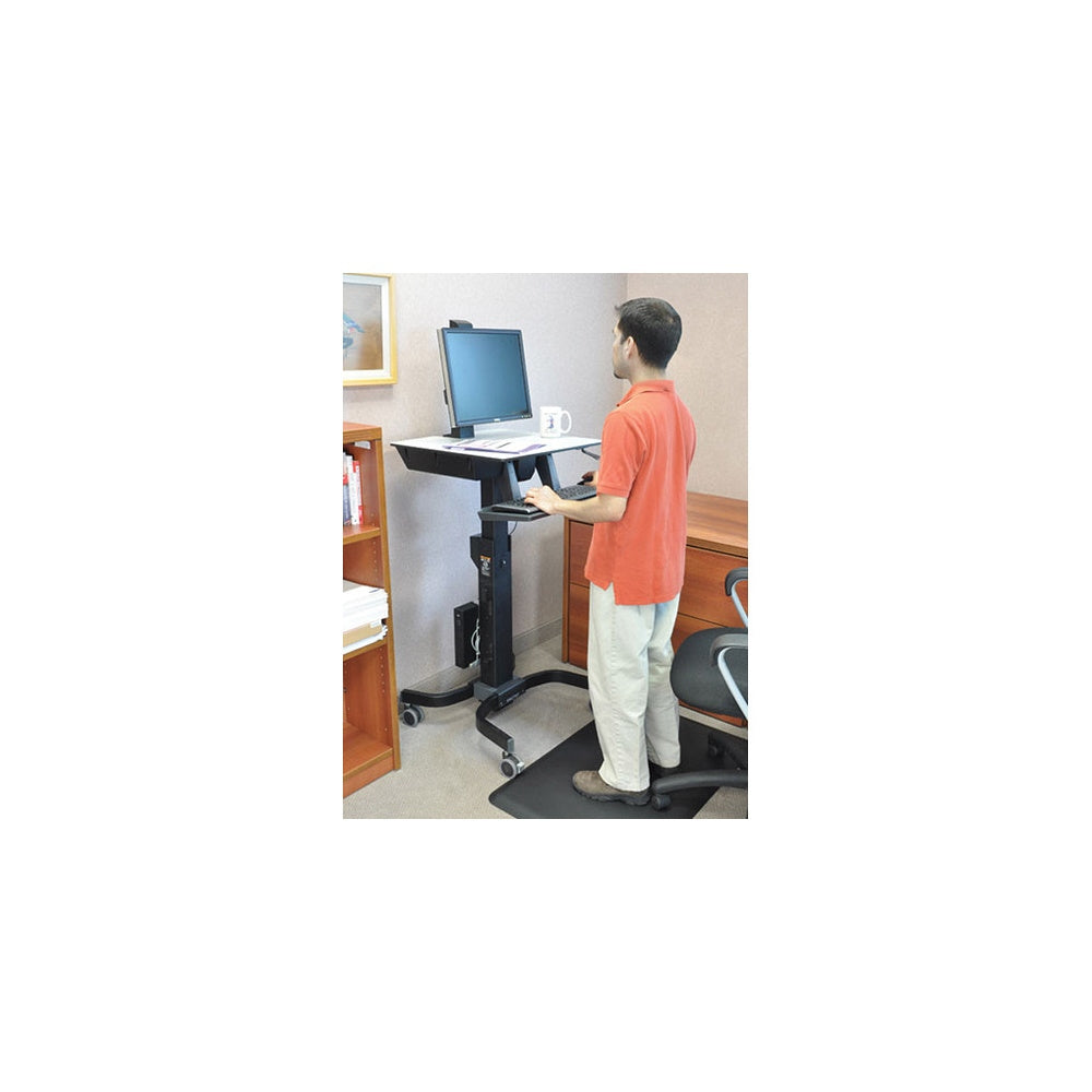 Ergotron WorkFit-C Single LD Sit-Stand Workstation Black 24-215-085