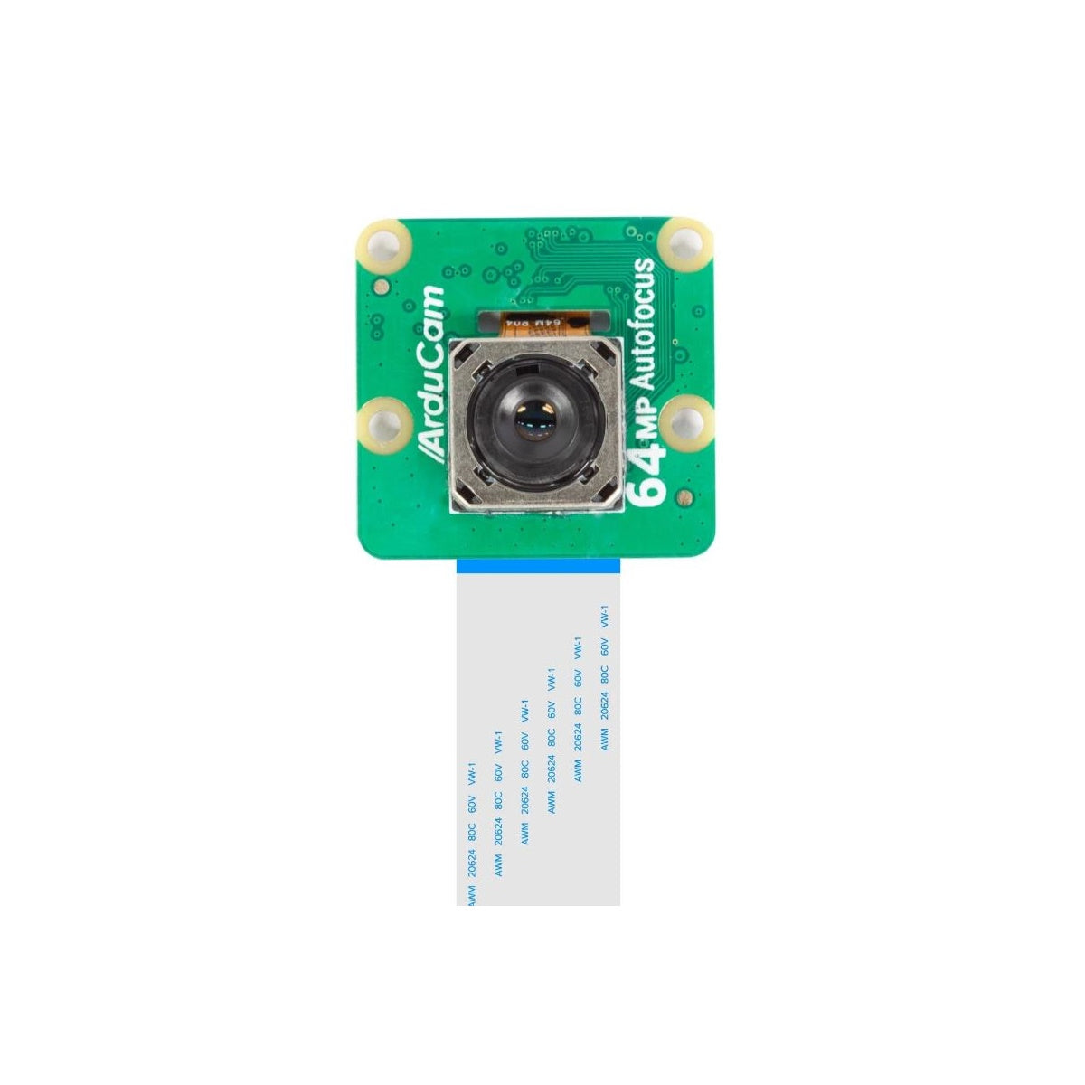 Arducam 64MP Hawkeye Ultra High-Resolution Autofocus Camera Module for Raspberry Pi 5/4B/3B+/3B/2B/A+/Zero/