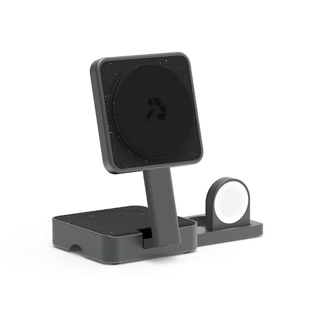 Nimble PIVOT 3-in-1 Wireless Charger, Universal Qi Charging Stand NB-WP-3N-12541