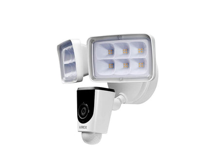 Lorex 1080p Outdoor WiFi Floodlight Camera Night Vision 32G microSD Card V261LCDE