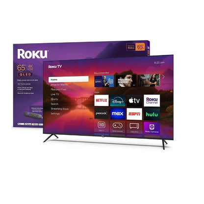 Roku 65" Class Plus Series 4K QLED Mini-LED Smart RokuTV (2025) 65R5C6