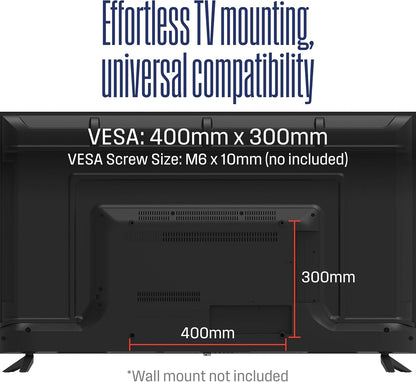 Westinghouse 50" Smart ROKU TV, 4K UHD Flat Screen, Wi-Fi, Bluetooth WR50UE4520