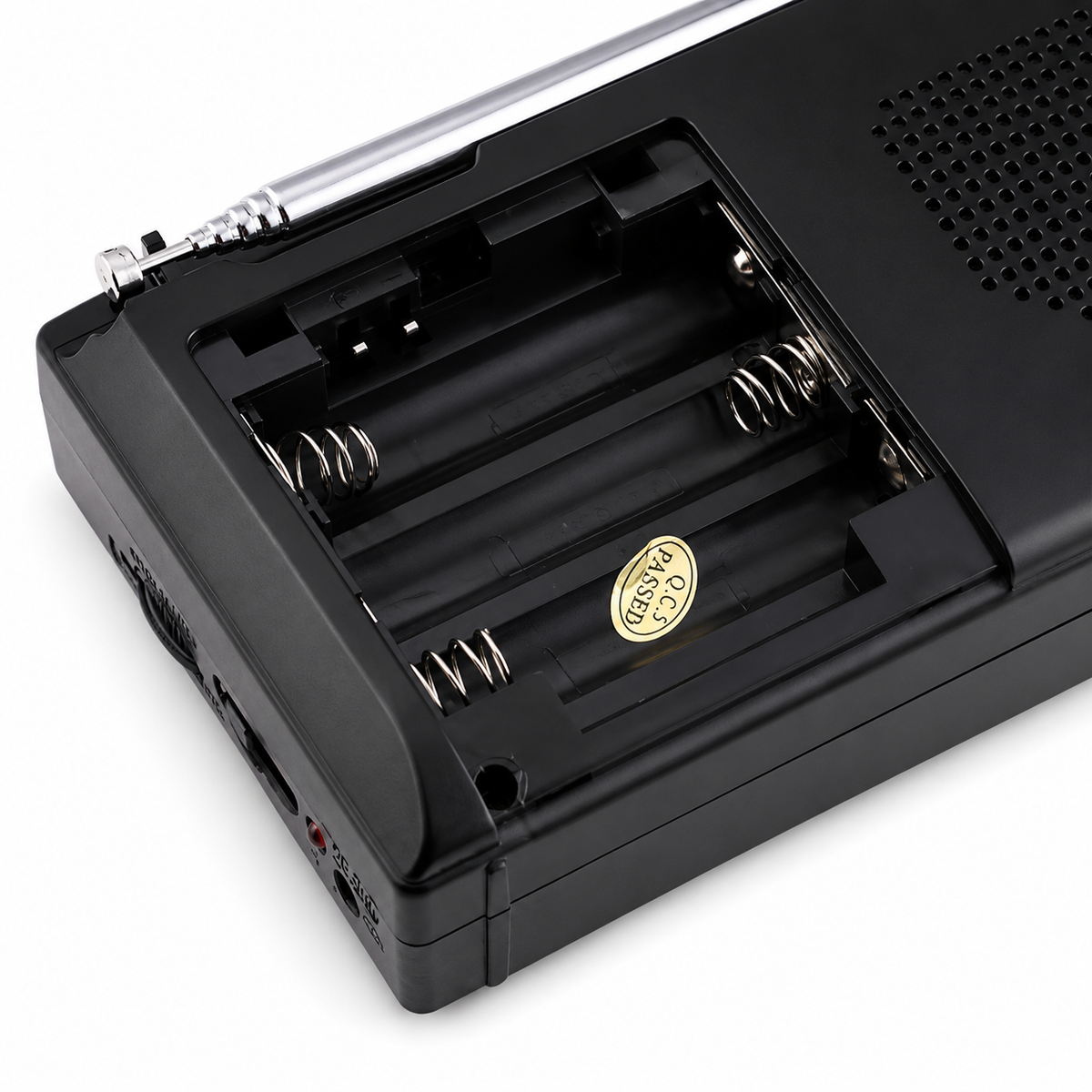 TECHNICAL PRO HN-315UA Portable 9-Band FM/AM/SW Radio with Rechargeable Li-ion Battery, USB, Micro TF Card & MP3 Player