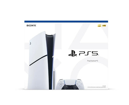 Sony PlayStation 5 Slim Console, 1TB SSD, White/Black 1000039671