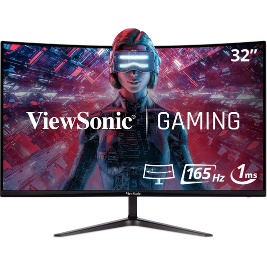 ViewSonic VX3218-PC-MHD 32" 165 Hz 1080p 1ms Curved LCD Gaming Monitor HDMI, DP