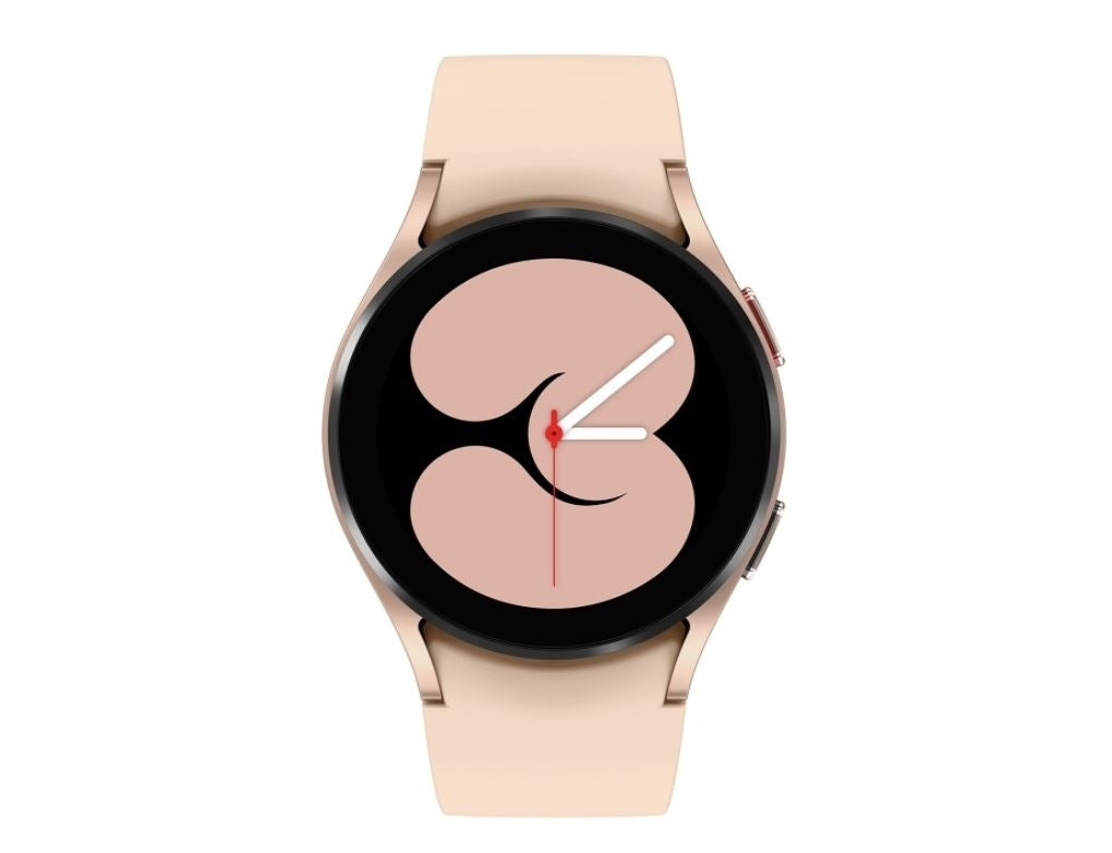 Samsung Galaxy Watch4 40mm Bluetooth Smartwatch Rose Gold Silicone Strap SM-R860NZDCXAA