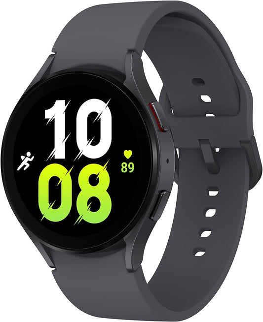 Samsung Galaxy Watch 5 44mm BT Smartwatch Graphite w/ 2 chargers SM-R910NZACXAA