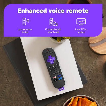 Roku 43" 4K HDR Smart Roku TV with Roku TV Remote 43R4C4 - 2024 model