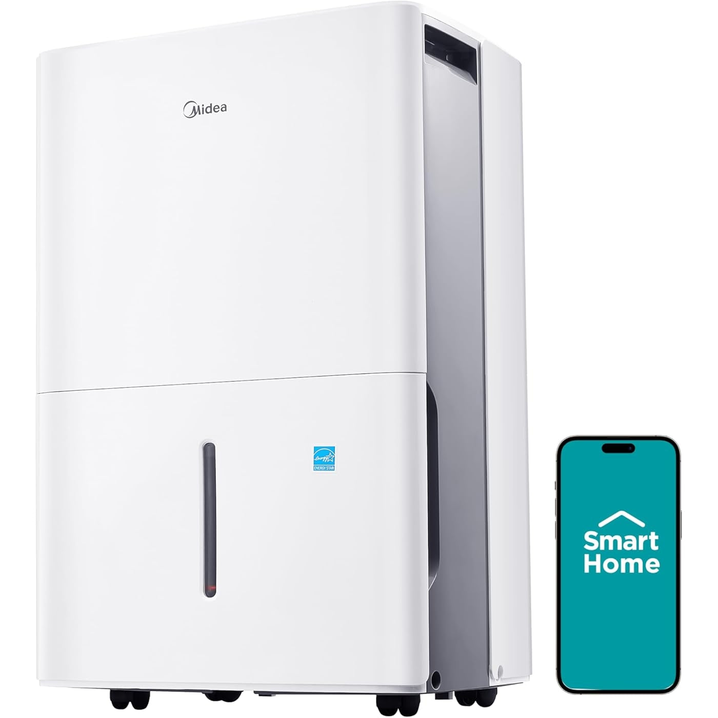 Midea 22 pt. EasyDry Dehumidifier for spaces up to 1,500 sq. ft. MAD22C1AWS