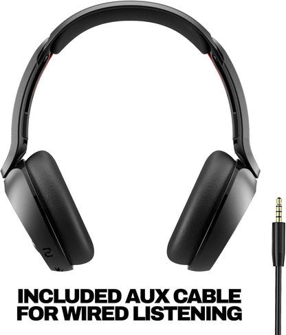 Skullcandy Icon 180 On-Ear Wireless Bluetooth Headphones S5IEW-T740 Black