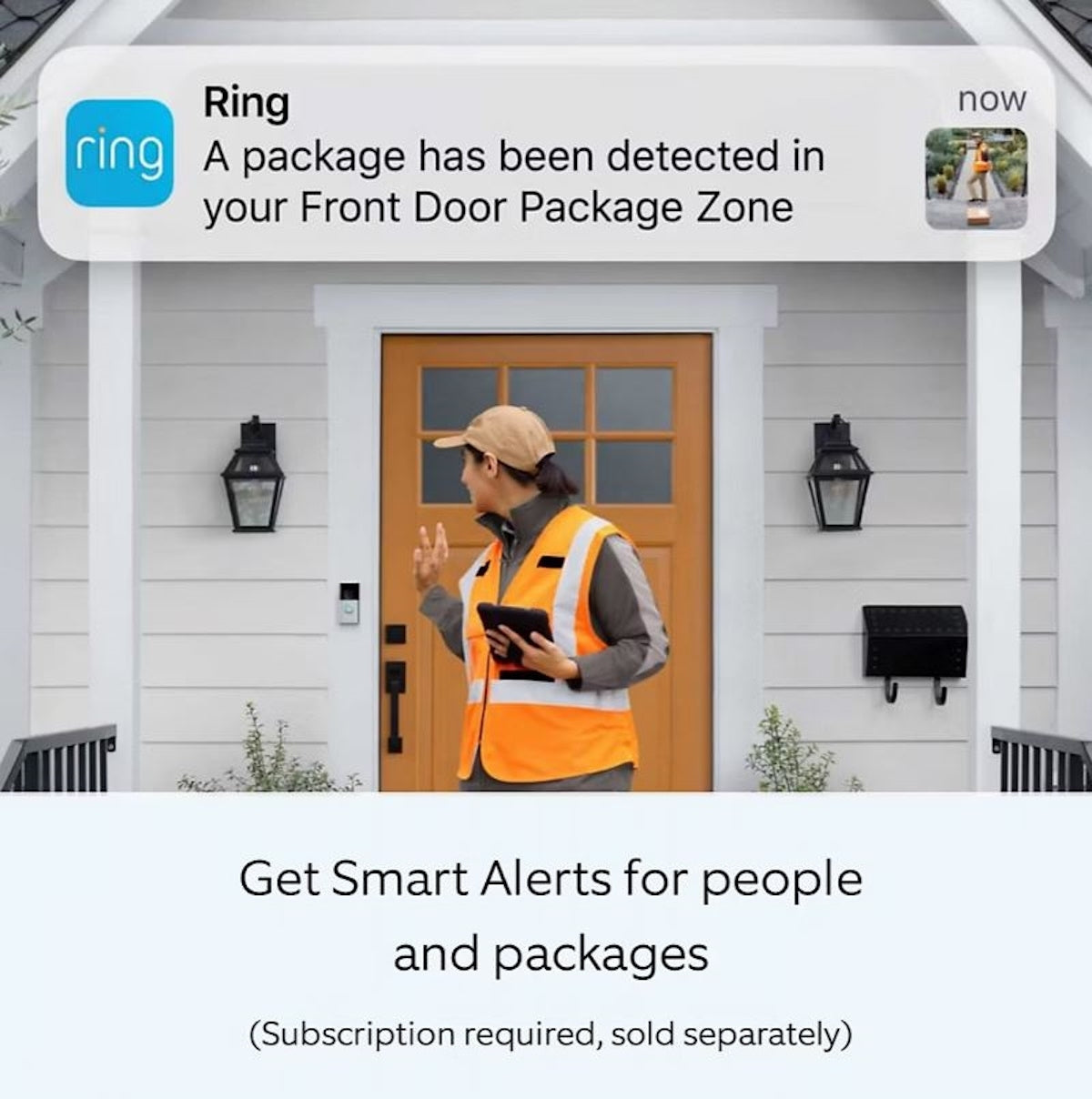 Ring Video Doorbell Plus with Outdoor Stick Up Camera B09WZBPX7K