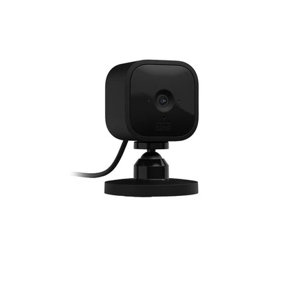 Blink Mini Pan-Tilt 1080p Indoor WiFi Camera Motion Alexa Black Two-Way Audio