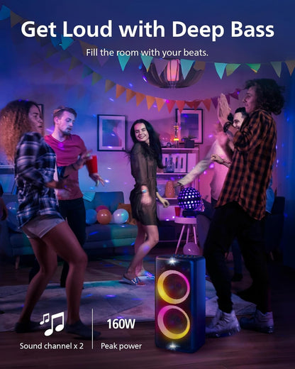 Philips - 80 W Wireless Speaker (Each) - Black TAX5206/37
