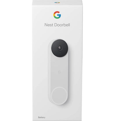 Google Nest Snow Video Doorbell (Battery) - GA01318-US