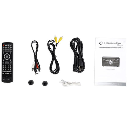 Technical Pro DV4000 4000W Home Theater DVD Receiver+2 8" Ceiling Speakers