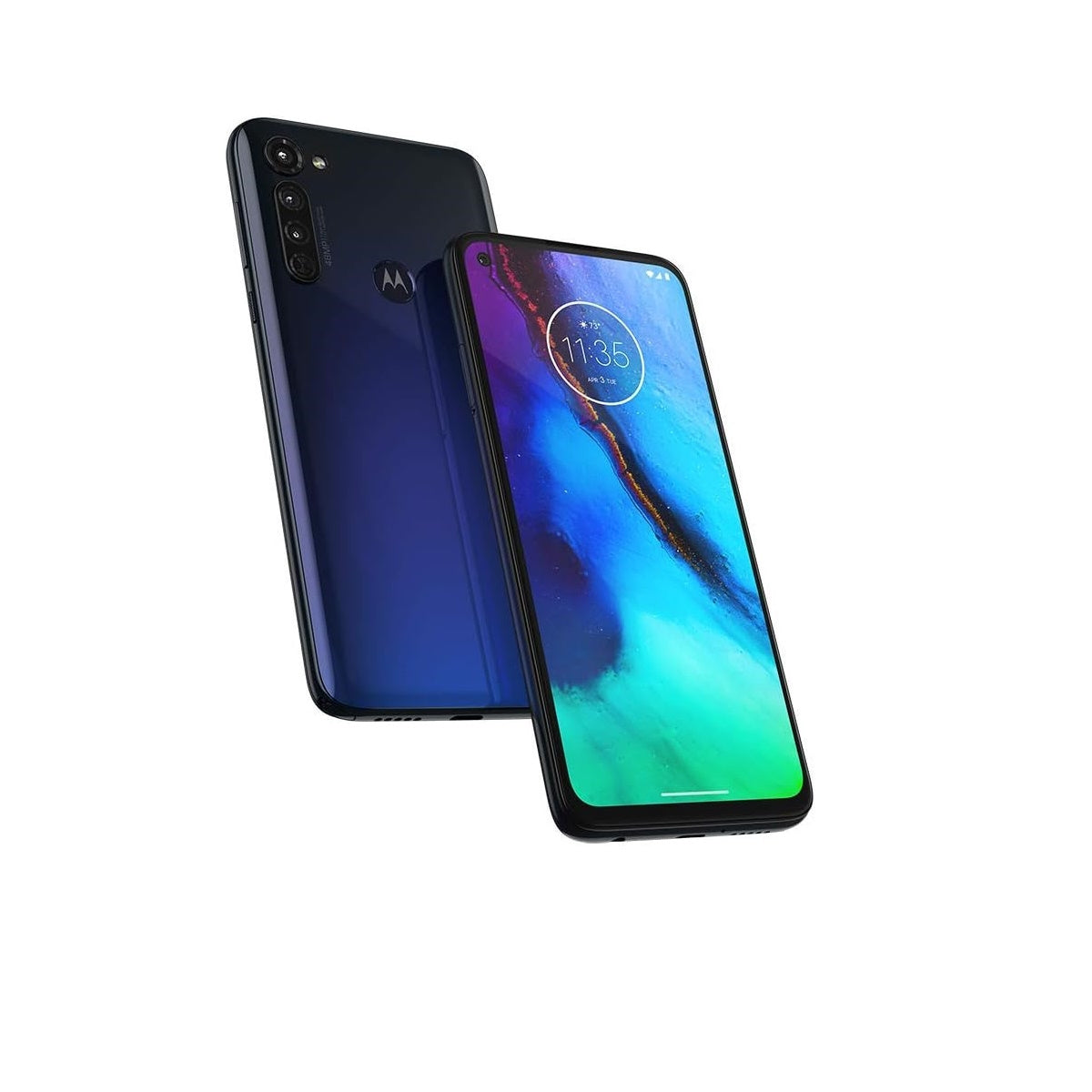 Motorola - Moto G Stylus Cell Phone with 128GB Memory (Unlocked) - Mystic Indigo