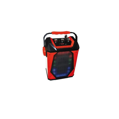Technical Pro Rechargeable Bluetooth LED Panel Speaker with Wired Mic WASP460
