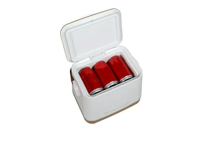 Frigidaire Portable Top Opening Lid Insulated 6-Can/4-Liter Mini Fridge Cooler