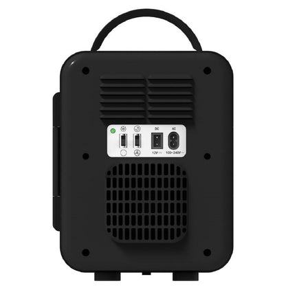 Frigidaire Mini Portable Compact Fridge Cools & Heats, 4 Liter Capacity EFMIS139-BLACK-COM