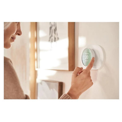 Google Nest Thermostat GA01334-US w/ Bonus Trim Kit GZZN7