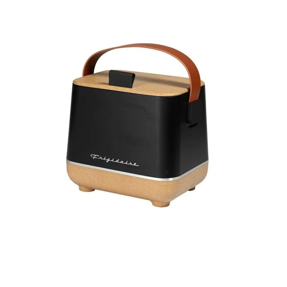 Frigidaire EFMIS310 Portable Top Opening Lid 6-Can/4-Liter Mini Fridge Cooler EFMIS310-BLACK