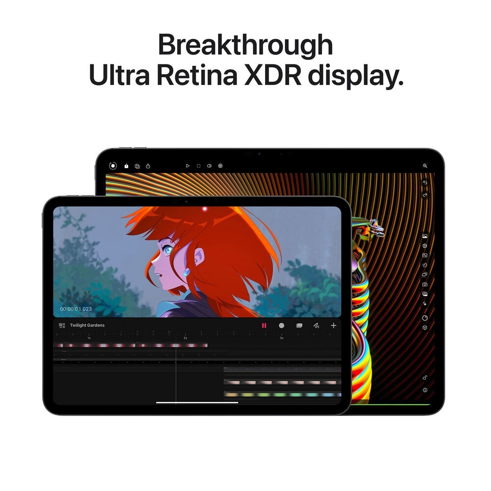 Apple 13" Ultra Retina XDR OLED iPad Pro M4 Chip 256GB Wi-Fi Only MVX33LL/A Silver