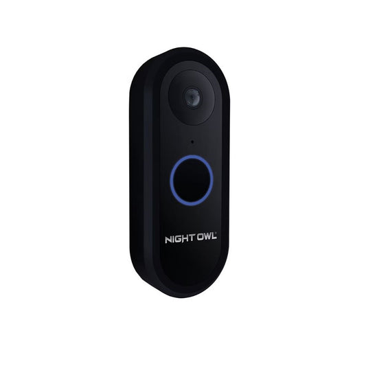 Night Owl 1080p Smart Video Doorbell Black CL-WNIP2DB-M