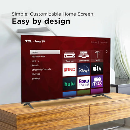 TCL 50" Class 4-Series 4K UHD HDR LED Smart Roku TV - 50S451