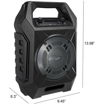 iLive Tailgate ISB408B Portable Bluetooth Speaker - Black