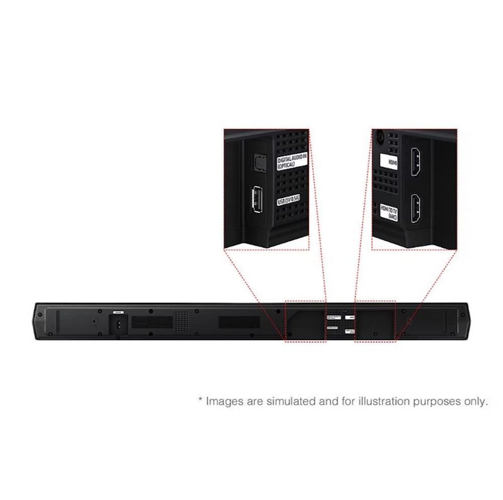 Samsung HW-B620F 3.1 Channel Soundbar with Subwoofer Black