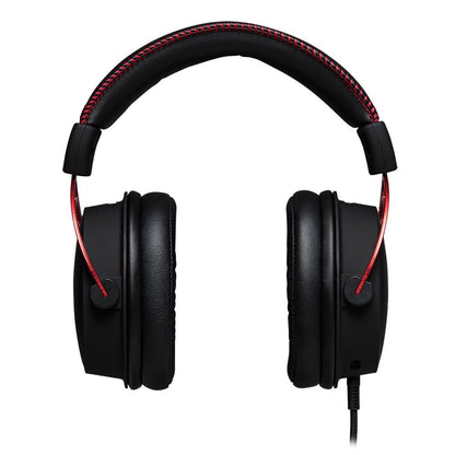 HyperX Cloud Alpha Wired Gaming Headset for PC, Xbox X|S, Xbox One, PS5, PS4, Nintendo Switch Black/Red HX-HSCA-RD