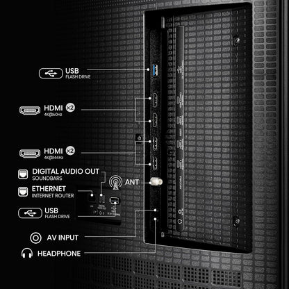 Hisense 85" Class QD7 Series MiniLED QLED 4K UHD HDR Smart Fire TV (2025) 85QD7QF