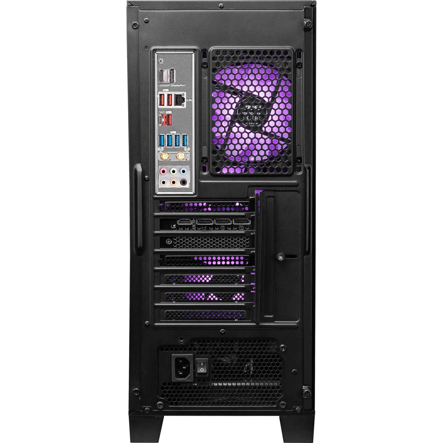 MSI Codex R2 Gaming Desktop Intel i5-14400F 16GB Memory NVIDIA GeForce RTX 5060 1TB SSD Black Win11 Home, Wi-Fi 7, 2.5 GbE LAN B14NVL5-447US