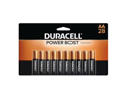 Duracell Coppertop Alkaline AA Batteries 28 -Pack