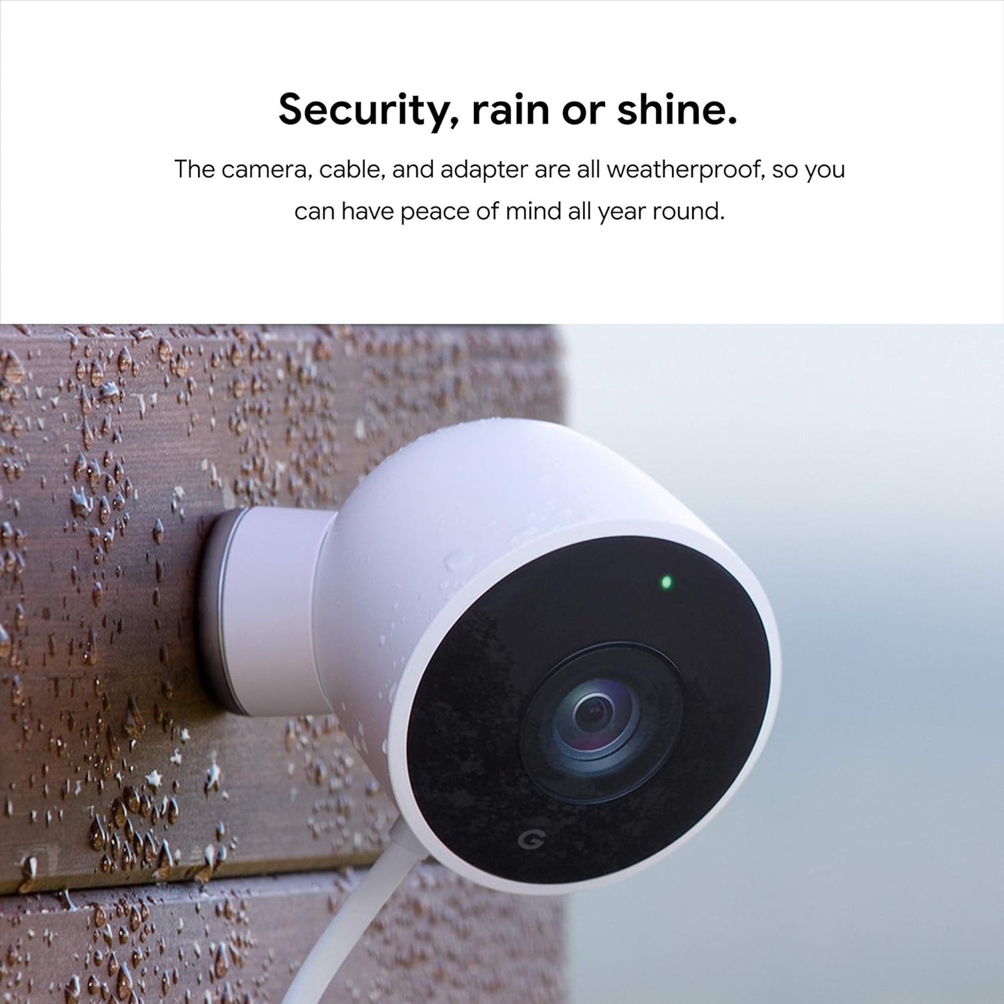 Google - Nest Cam Outdoor security camera NC2100ES