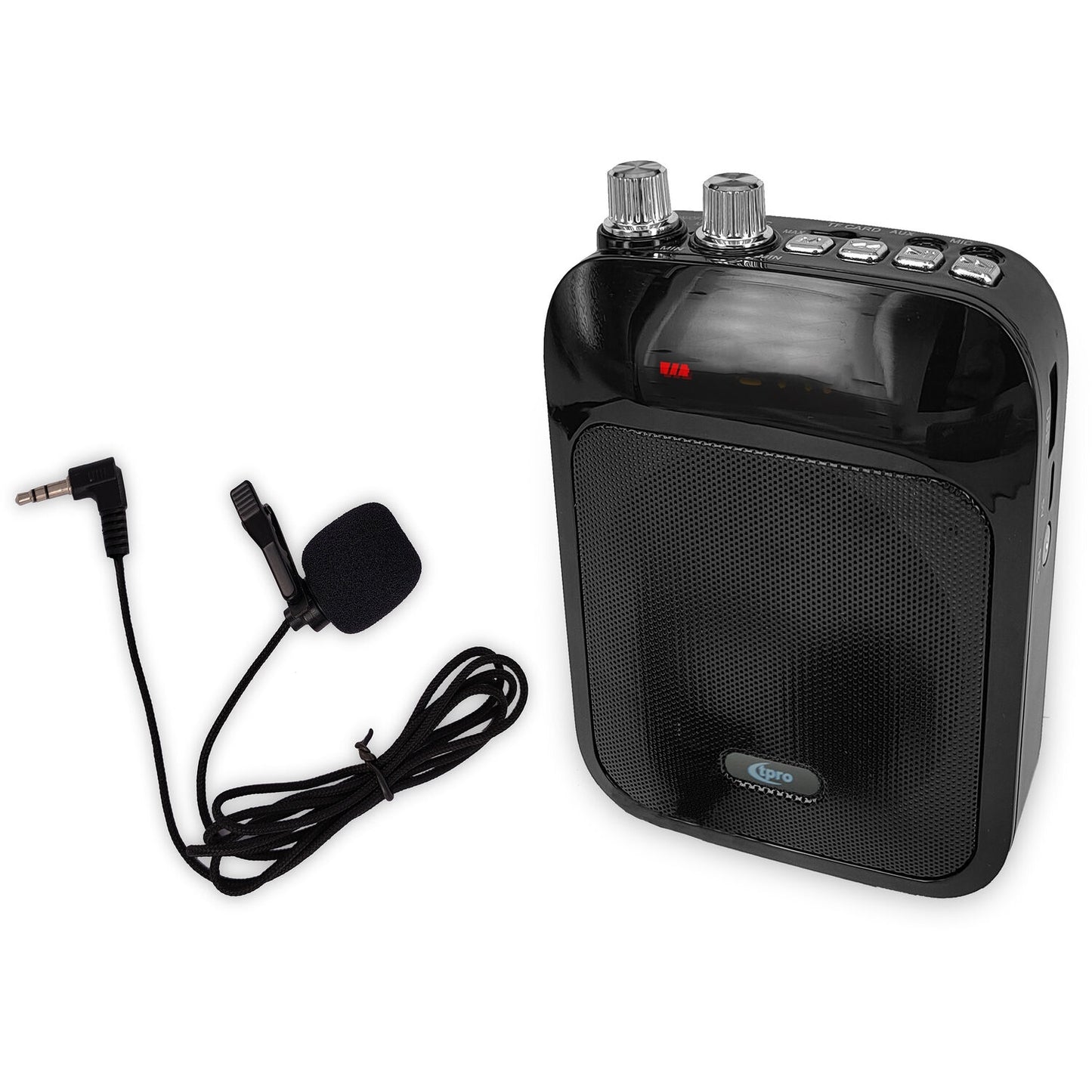 Technical Pro WASP200L Rechargeable Portable Speaker with Lavalier Microphone