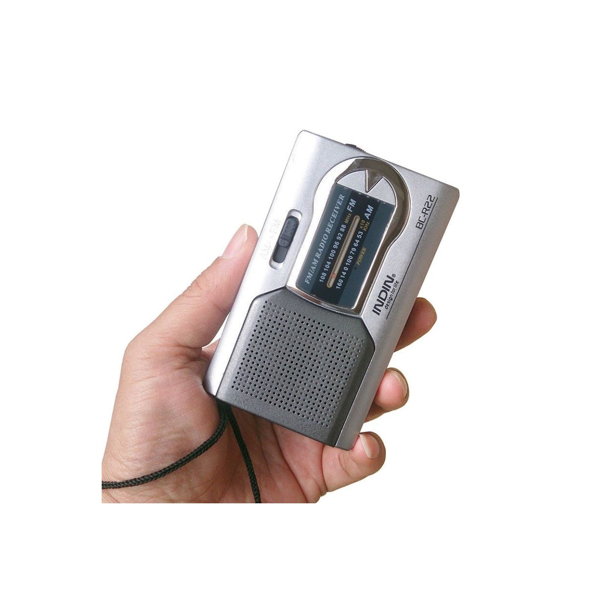 INDIN BC-R22 Mini Portable Pocket AM-FM Radio Receiver