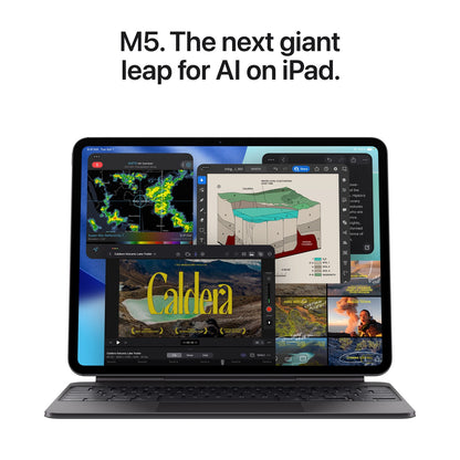Apple 11" iPad Pro M5 Chip Standard Glass, 1TB, Wi-Fi Only, Space Black MDWP4LL/A